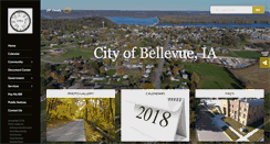 Desktop Screenshot of bellevueia.gov